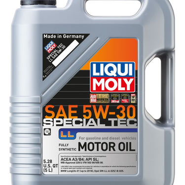 LIQUI MOLY 5L Special Tec LL Motor Oil SAE 5W30