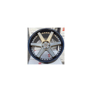 Niche M113 Altair matte bronze with gloss black bead ring wheel