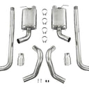 MBRP 05-09 Ford Shelby GT500 / GT Dual Split Rear Street Version 4in Tips T409 Exhaust System