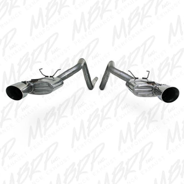 MBRP 11-12 Ford Shelby GT 500 T304 3in Cat Back Dual Split Rear Race Version 4.5in Tips