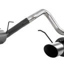 MBRP 11-14 Ford Mustang GT 5.0L 3in Cat Back Dual Split Rear Street Version 4in Tips - Black