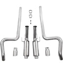 MBRP 11-14 Ford Mustang GT 5.0L Dual Split Rear Race Version AL 3in Cat Back Exhaust System