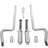 MBRP 11-14 Ford Mustang GT 5.0L Dual Split Rear Race Version T409 3in Cat Back Exhaust System