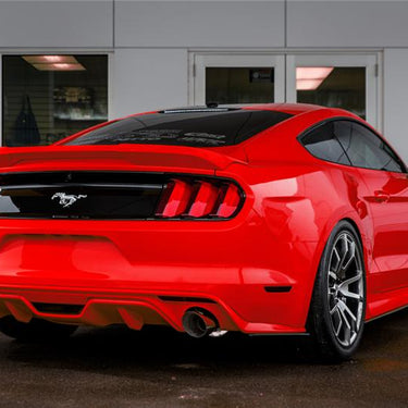 MBRP 15-18 Ford Mustang EcoBoost 2.3L Alum 3in Cat Back Dual Split Rear Exit (Street Version)