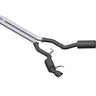 MBRP 15 Ford Mustang GT 5.0 3in Cat Back Dual Split Rear Street Version 4.5in Tips - Black Coated