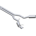 MBRP 15 Ford Mustang GT 5.0 3in Cat Back Dual Split Rear Street Version 4.5in Tips - T409