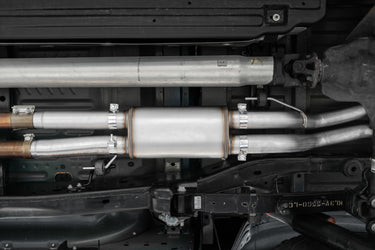 MBRP 17-20 Ford F-150 Raptor 3.5L Ecoboost Dual Rear Exit T409 3in Resonator Back Exhaust System