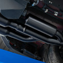 MBRP 18-19 Ford Mustang GT 5.0 3in Cat Back Quad Tip Race Version - Black