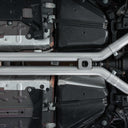 MBRP 18-19 Ford Mustang GT 5.0 3in Dual Split Rear Cat Back w/ Quad 4in Dual Wall Tips- Black Coated