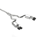 MBRP 18-22 Ford Mustang 2.3L Ecoboost 3in Cat-Back Exhaust w/ Quad Carbon Fiber SS Tips - T304