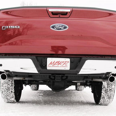 MBRP 2015 Ford F-150 5.0L 3in Cat Back Dual Split Rear Exit Black Exhaust System