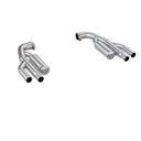 MBRP 2018+ Ford Mustang GT 5.0L Aluminized 3in Street to Race Conversion Kit