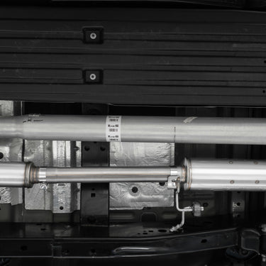 MBRP 2021+ F-150 2.7L/ 3.5L Ecoboost, 5.0L 3in Cat Back 2.5in Dual Split Rear - Aluminized Steel