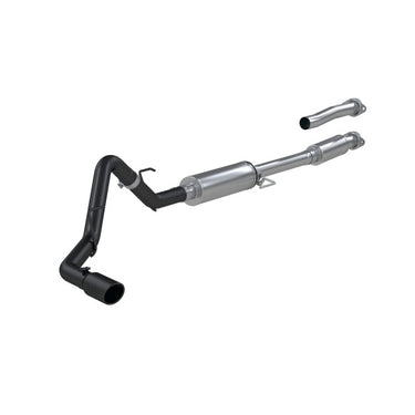 MBRP 2021+ Ford F-150 2.7L/ 3.5L Ecoboost 5.0L Single Side 3in Black Coated Catback Exhaust