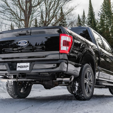 MBRP 2021+ Ford F-150 5.0L/3.5L/ 2.7L Ecoboost 3in Cat Back 2.5in Dual Split Exit T409 Exhaust