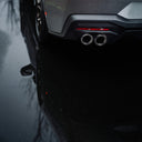 MBRP 2024+ Ford Mustang 5.0L Blk Alum. SS 3in Cat-Back Exhaust w/ Quad Blk Tips (Valve Delete)