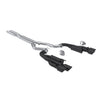 MBRP 2024+ Ford Mustang 5.0L Blk Alum. SS 3in Cat-Back Exhaust w/ Quad Blk Tips (Valve Delete)