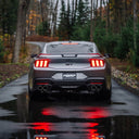 MBRP 2024+ Ford Mustang 5.0L T304 SS 3in Cat-Back Exhaust w/ Quad Carbon Fiber Tips (Valve Delete)