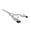 MBRP 2024+ Ford Mustang 5.0L T304 SS 3in Cat-Back Exhaust w/ Quad Carbon Fiber Tips (Valve Delete)