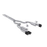 MBRP 2024+ Ford Mustang 5.0L T304 SS 3in Cat-Back Exhaust w/ Quad Carbon Fiber Tips (Valve Delete)