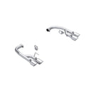 MBRP 2024+ Mustang GT 5.0L Aluminized Steel 2.5in Axle-Back Exhaust w/ Dual-Rear Quad Exhaust Tips