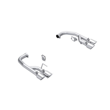 MBRP 2024+ Mustang GT 5.0L Aluminized Steel 2.5in Axle-Back Exhaust w/ Dual-Rear Quad Exhaust Tips