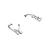 MBRP 2024+ Mustang GT 5.0L Aluminized Steel 2.5in Axle-Back Exhaust w/ Dual-Rear Quad Exhaust Tips