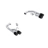 MBRP 24-25 Ford Mustang GT 5.0L T304 SS 2.5in Axle-Back Dual Rear w/ Quad Carbon Fiber Tips
