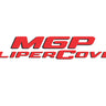 MGP 4 Caliper Covers Engraved Front 2015/Mustang Engraved Rear 2015/50 Red finish silver ch