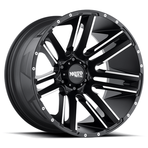 Moto Metal MO978 RAZOR 20x9 Satin Black Machined 6x135 18mm