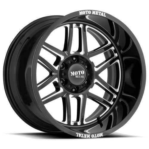 Moto Metal MO992 FOLSOM 20x9 Gloss Black Milled 6x135 18mm