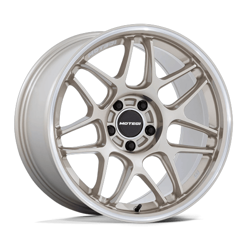 Motegi MR158 TSUBAKI 19x8.5 Motorsport Gold W Machined Lip 5x114.3 25mm