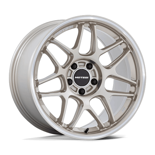 Motegi MR158 TSUBAKI 18x8.5 Motorsport Gold W Machined Lip 5x114.3 35mm