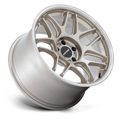 Motegi MR158 TSUBAKI 19x8.5 Motorsport Gold W Machined Lip 5x114.3 25mm
