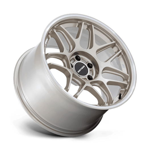 Motegi MR158 TSUBAKI 18x10.5 Motorsport Gold W Machined Lip 5x114.3 25mm