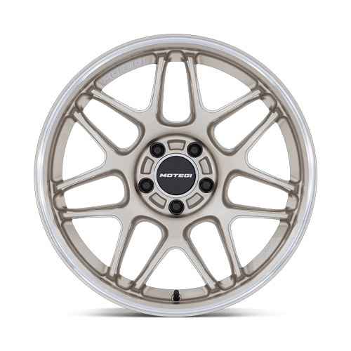 Motegi MR158 TSUBAKI 19x8.5 Motorsport Gold W Machined Lip 5x114.3 25mm