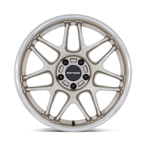 Motegi MR158 TSUBAKI 18x8.5 Motorsport Gold W Machined Lip 5x114.3 35mm