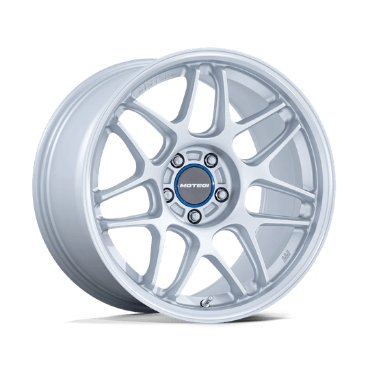 Motegi MR158 TSUBAKI 18x10.5 Hyper Silver W/ Machined Lip 5x114.3 25mm