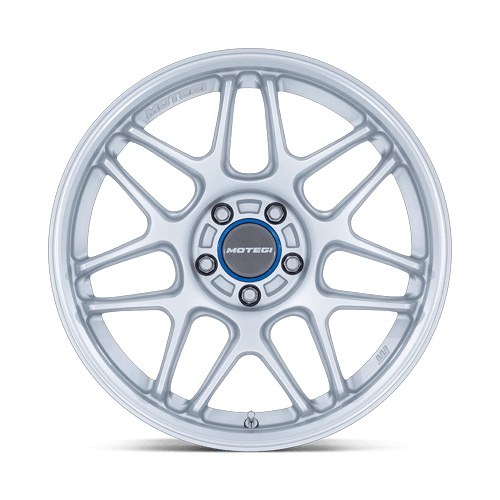 Motegi MR158 TSUBAKI 19x8.5 Hyper Silver W/ Machined Lip 5x114.3 25mm