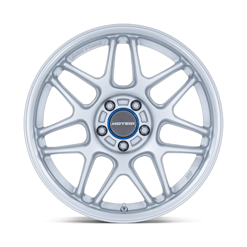 Motegi MR158 TSUBAKI 18x8.5 Hyper Silver W/ Machined Lip 5x114.3 35mm