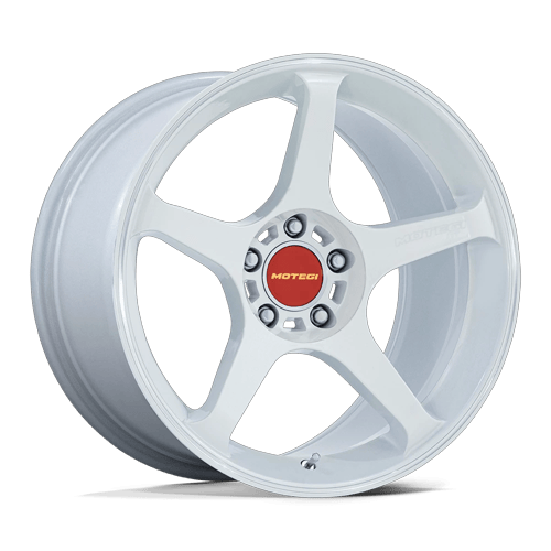 Motegi MR159 BATTLE V 18x9.5 Matsuri White Pearl Mach Lip 5x114.3 25mm