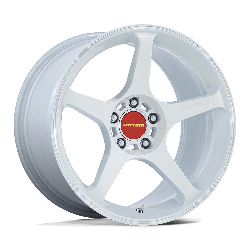 Motegi MR159 BATTLE V 18x9.5 Matsuri White Pearl Mach Lip 5x114.3 25mm