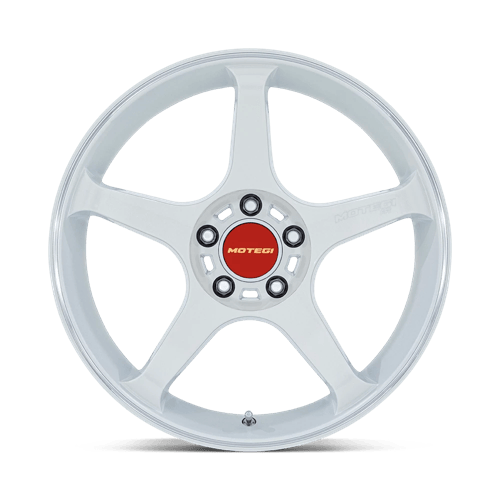 Motegi MR159 BATTLE V 18x9.5 Matsuri White Pearl Mach Lip 5x114.3 25mm
