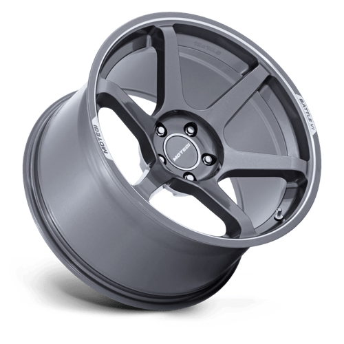 Motegi MR160 BATTLE VI 19x9.5 Gloss Gunzilla W/ Machined Lip 5x114.3 40mm