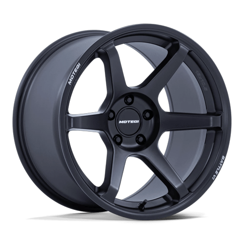 Motegi MR160 BATTLE VI 18x9.5 Matte Blackbird Metallic 5x114.3 35mm