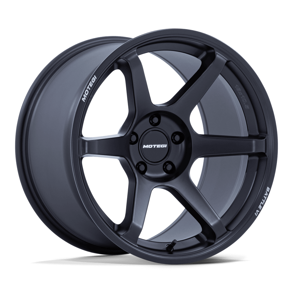 Motegi MR160 BATTLE VI 18x8.5 Matte Blackbird Metallic 5x114.3 35mm
