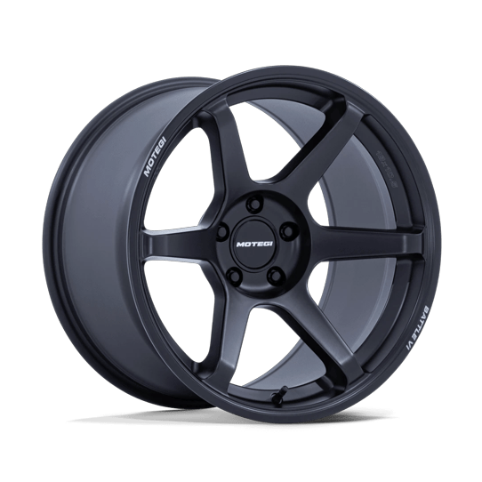 Motegi MR160 BATTLE VI 18x10.5 Matte Blackbird Metallic 5x114.3 25mm