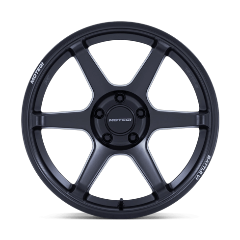 Motegi MR160 BATTLE VI 18x9.5 Matte Blackbird Metallic 5x114.3 40mm