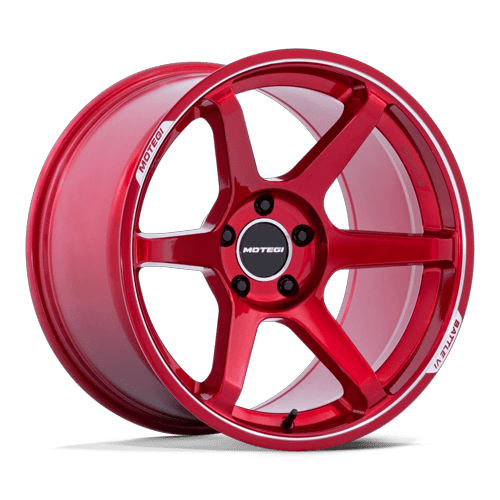 Motegi MR160 BATTLE VI 19x9.5 Cherry Red Metallic W/ Mch Lip 5x114.3 40mm