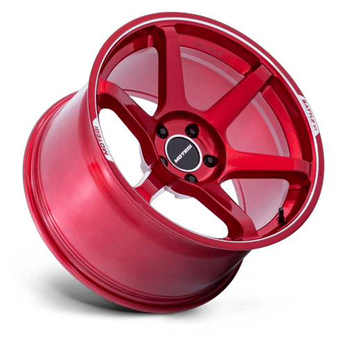 Motegi MR160 BATTLE VI 18x10.5 Cherry Red Metallic W/ Mch Lip 5x114.3 25mm